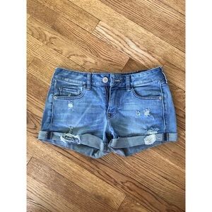 Express jean shorts